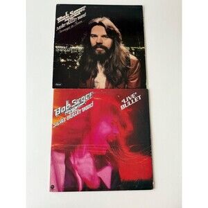 Bob Seger Stranger in Town (VG) Live Bullet (VG+) LP Lot Cleaned Play Tested